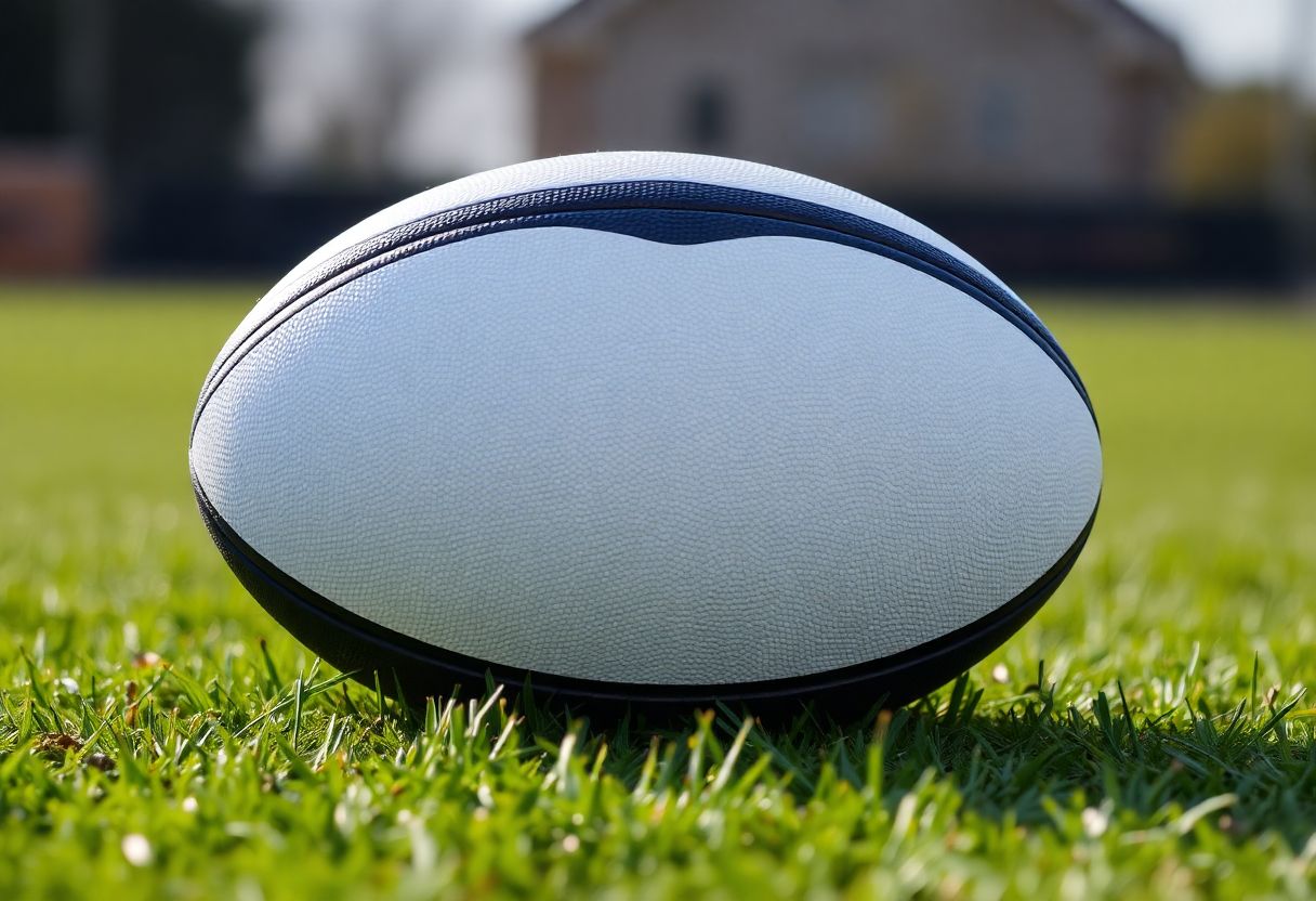 Pourquoi le ballon de rugby est-il ovale ?