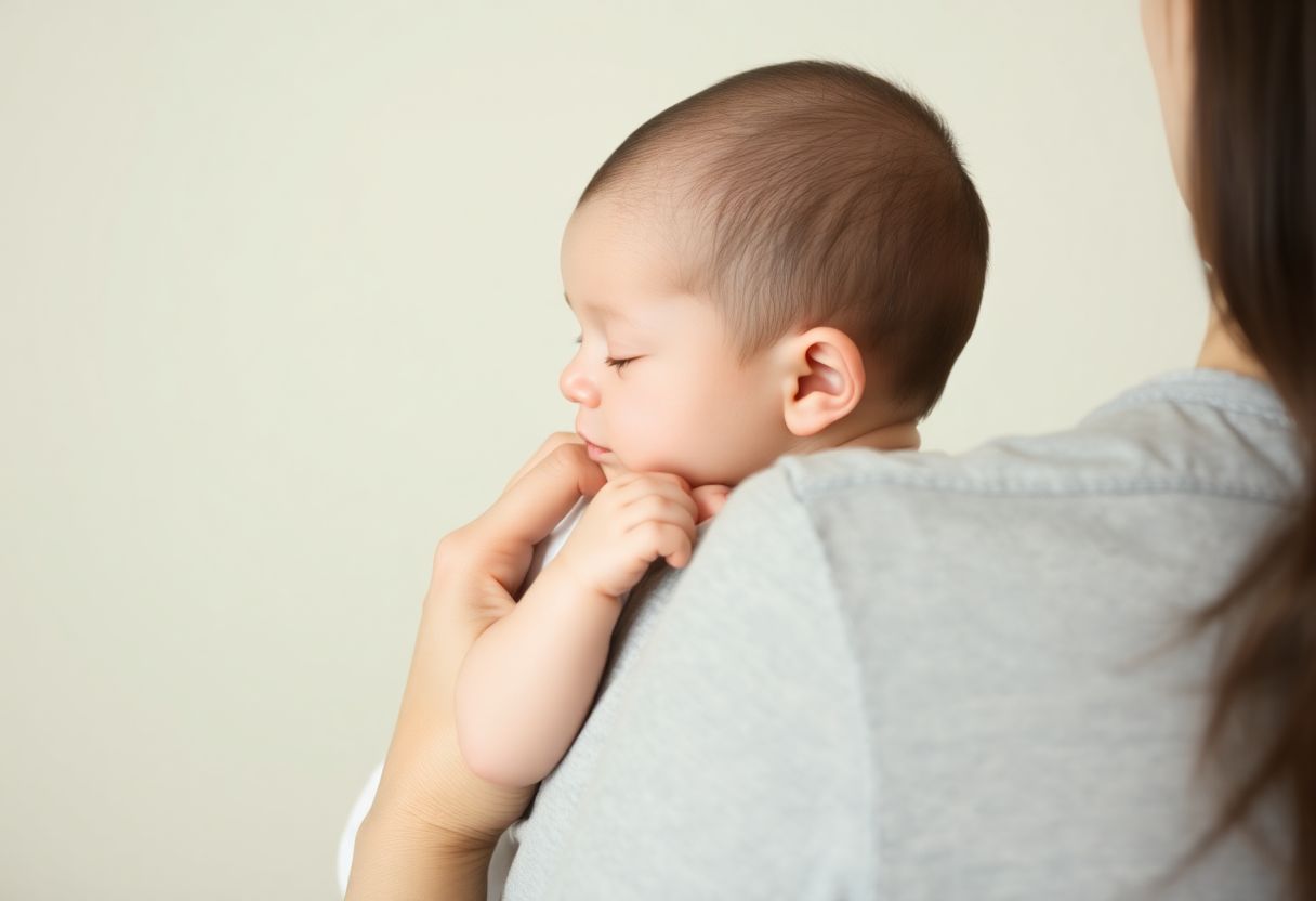 Pourquoi le bébé rote après avoir mangé ?