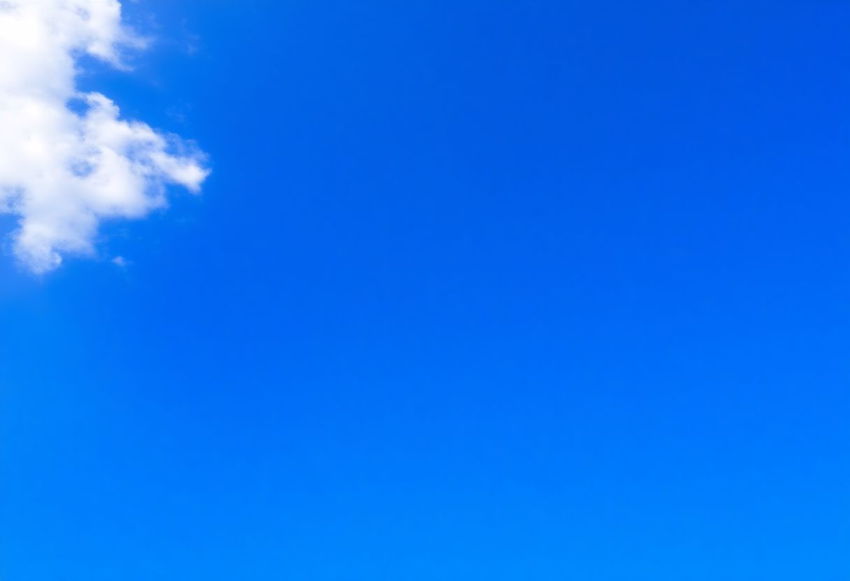 Pourquoi le ciel est bleu ?