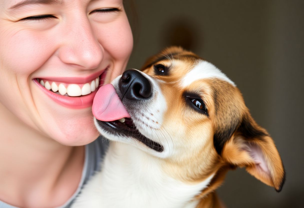 Pourquoi les chiens nous lèchent-ils ?